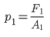 Pascal's law formula