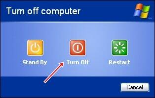 Shut Down Windows XP
