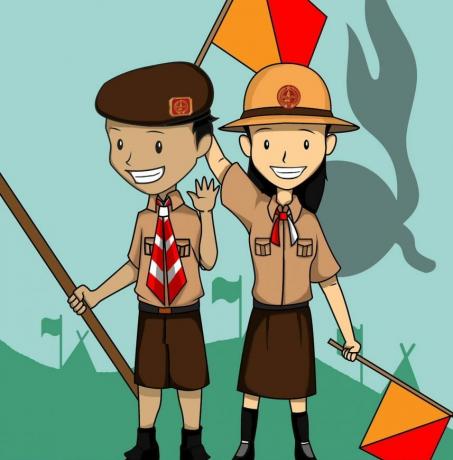 Exempel på en scoutpoesi 2 Stolt över att vara pojkscout