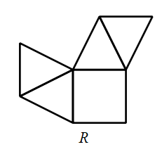 Afbeelding van een vierhoekig piramidenet 7