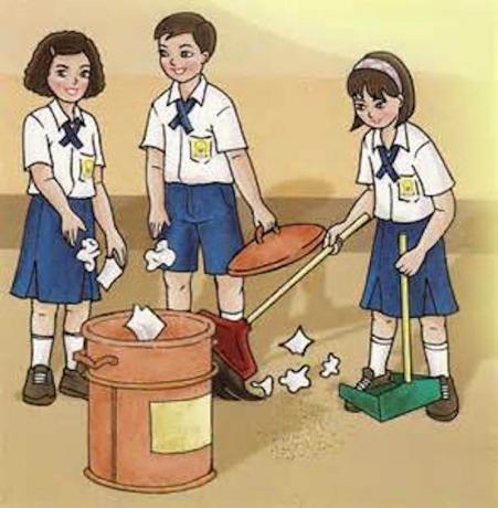 Krátky prejav o hygiene prostredia strednej školy