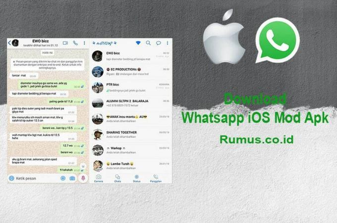 Whatsapp iOS ModAPKをダウンロード