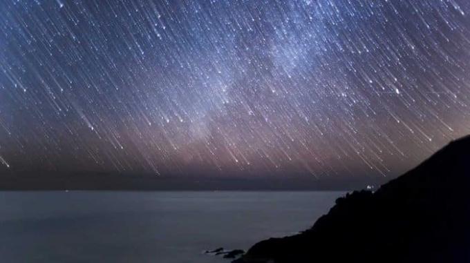 雨-流星-ふたご座流星